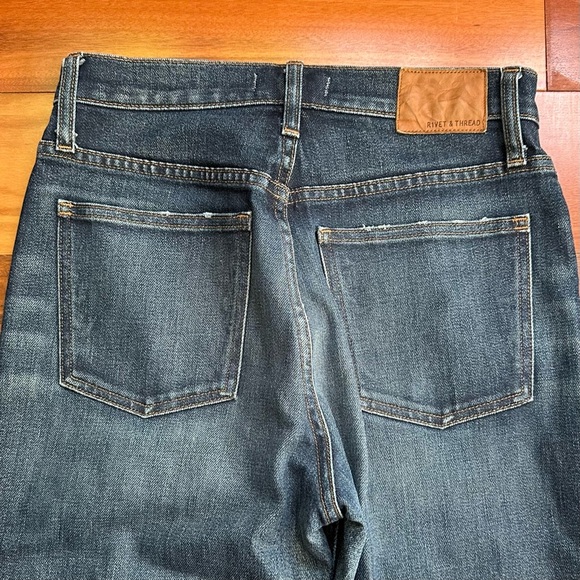 Madewell Rivet & Thread Perfect Vintage Selvedge Edition Jeans - Picture 10 of 12